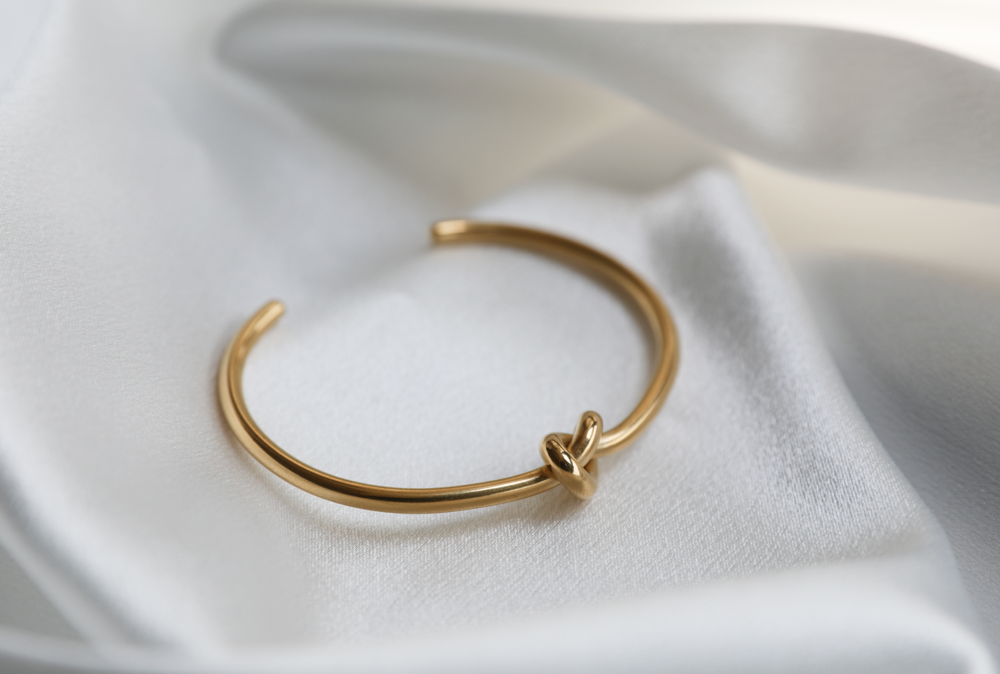 Love Knot Bangle Bracelet